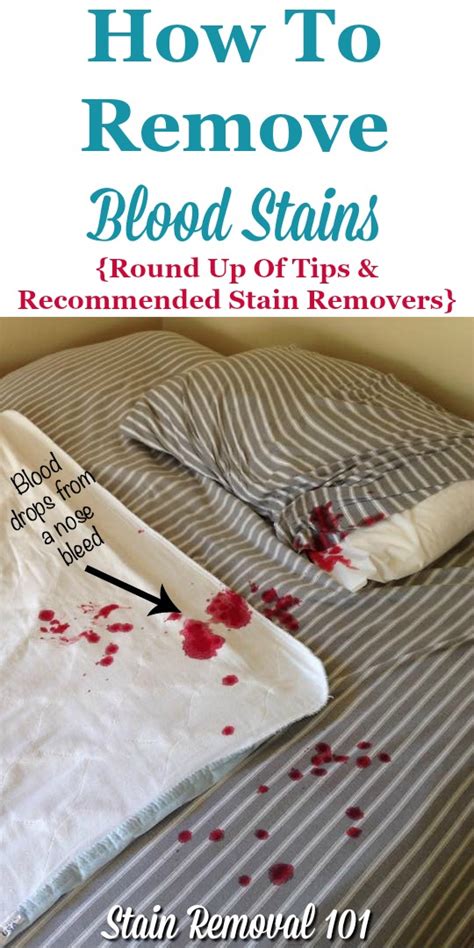 how to get fake blood stains off clothes|how to clean blood stain.